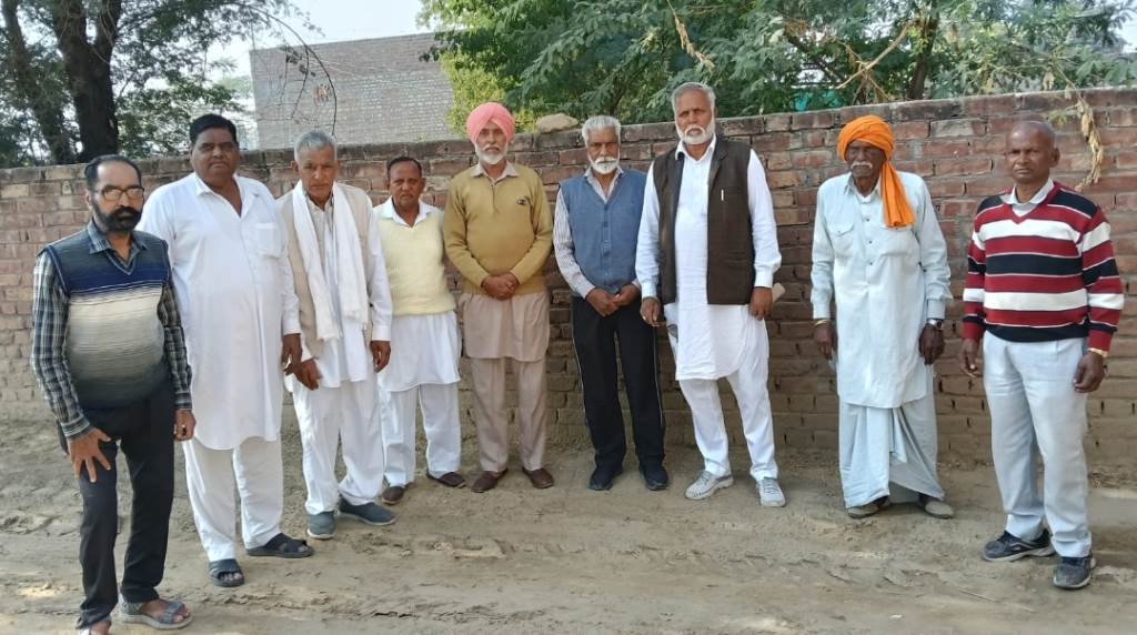 The monthly meeting of the Retired Employees Union of Haryana Block Nagpur Headquarters Hadoli was held